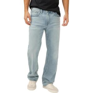 Silver Jeans Co. Men’s Gordie Relaxed Fit Straight Leg Jeans(Groove)