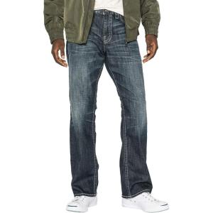 Silver Jeans Co. Men’s Gordie Relaxed Fit Straight Leg Jeans(Vintage Indigo Dark Wash)