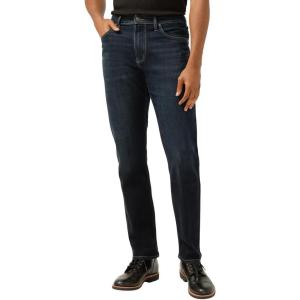 Silver Jeans Co. Men’s Machray Athletic Fit Straight Leg Jeans(Dark Indigo)