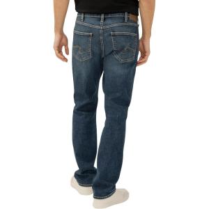 Silver Jeans Co. Men’s Machray Athletic Fit Straight Leg Jeans(Shadow)