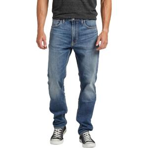 Silver Jeans Co. Mens Risto Athletic Fit Skinny Leg Jeans(Indigo)