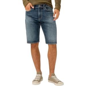 Silver Jeans Co. Men’s Zac Relaxed Fit Short(Dark Indigo)