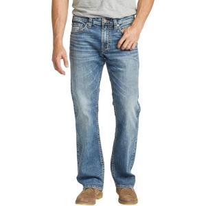 Silver Jeans Co. Men’s Zac Relaxed Fit Straight Leg Jean – Legacy(Classic Dark Indigo)