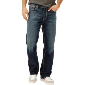 Silver Jeans Co. Men’s Zac Relaxed Fit Straight Leg Jean – Legacy(Classical)