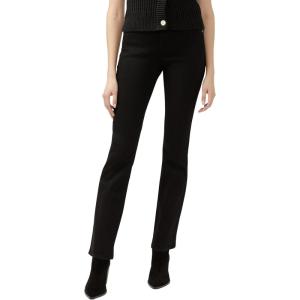 Silver Jeans Co. Women’s Avery High Rise Curvy Fit Slim Bootcut Jeans(Inky Black)