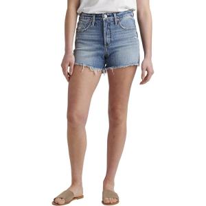 Silver Jeans Co. Womens Beau Mid Rise Short(Med Wash Rcs262)