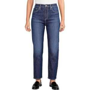 Silver Jeans Co. Womens Highly Desirable High Rise Straight Leg Jeans(Med Wash Rcs340)