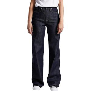Silver Jeans Co. Women’s Highly Desirable High Rise Trouser Leg Jeans-Legacy(Blue)