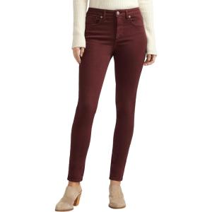 Silver Jeans Co. Womens Isbister High Rise Skinny Leg Jeans(Bordeaux)