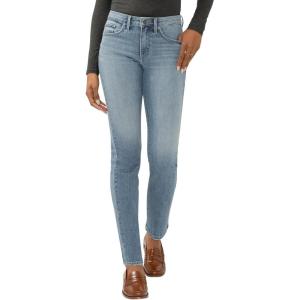Silver Jeans Co. Womens Isbister High Rise Straight Leg Jeans(Luxe Stretch Stevie)