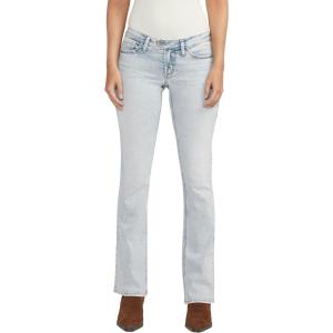 Silver Jeans Co. Women’s, Tuesday Low Rise Slim Bootcut Jeans(Light Wash Ecf150)