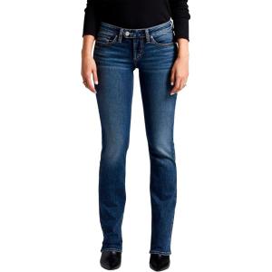 Silver Jeans Co. Women’s, Tuesday Low Rise Slim Bootcut Jeans(Med Wash Edb346)