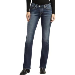 Silver Jeans Co. Women’s, Tuesday Low Rise Slim Bootcut Jeans(Medium Indigo Wash)