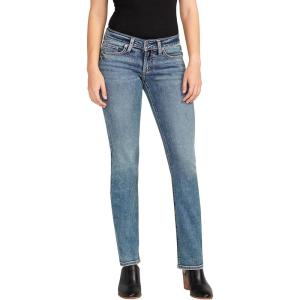 Silver Jeans Co. Womens Tuesday Low Rise Straight Leg Jeans