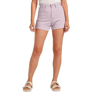 Silver Jeans Co. Womens Women’s Highly Desirable High Rise Short(Lavender)