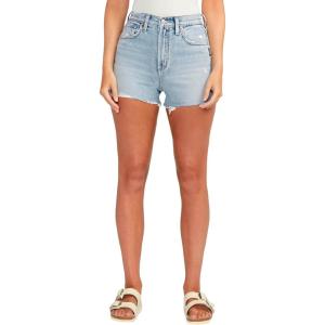 Silver Jeans Co. Womens Women’s Highly Desirable High Rise Short(Med Wash Rcs219)