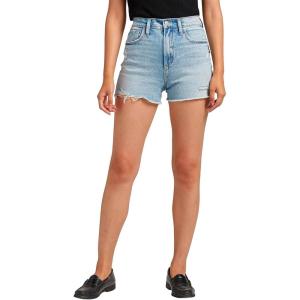 Silver Jeans Co. Womens Women’s Highly Desirable High Rise Short(Med Wash Rcs271)