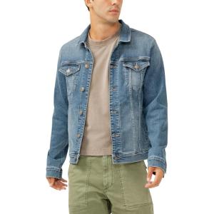 Silver Jeans Co. mens Denim Jacket(Indigo)