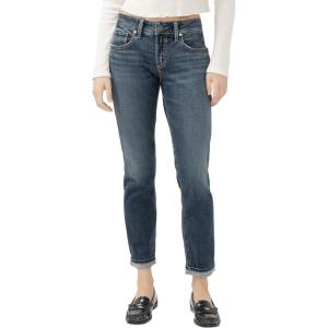 Silver Jeans-Womens Sam Relaxed Boyfriend Fit Jean(Treble)