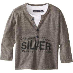 Silver Jeans Little Boys’ William, Medium Heather Grey Gris Moyen, 5