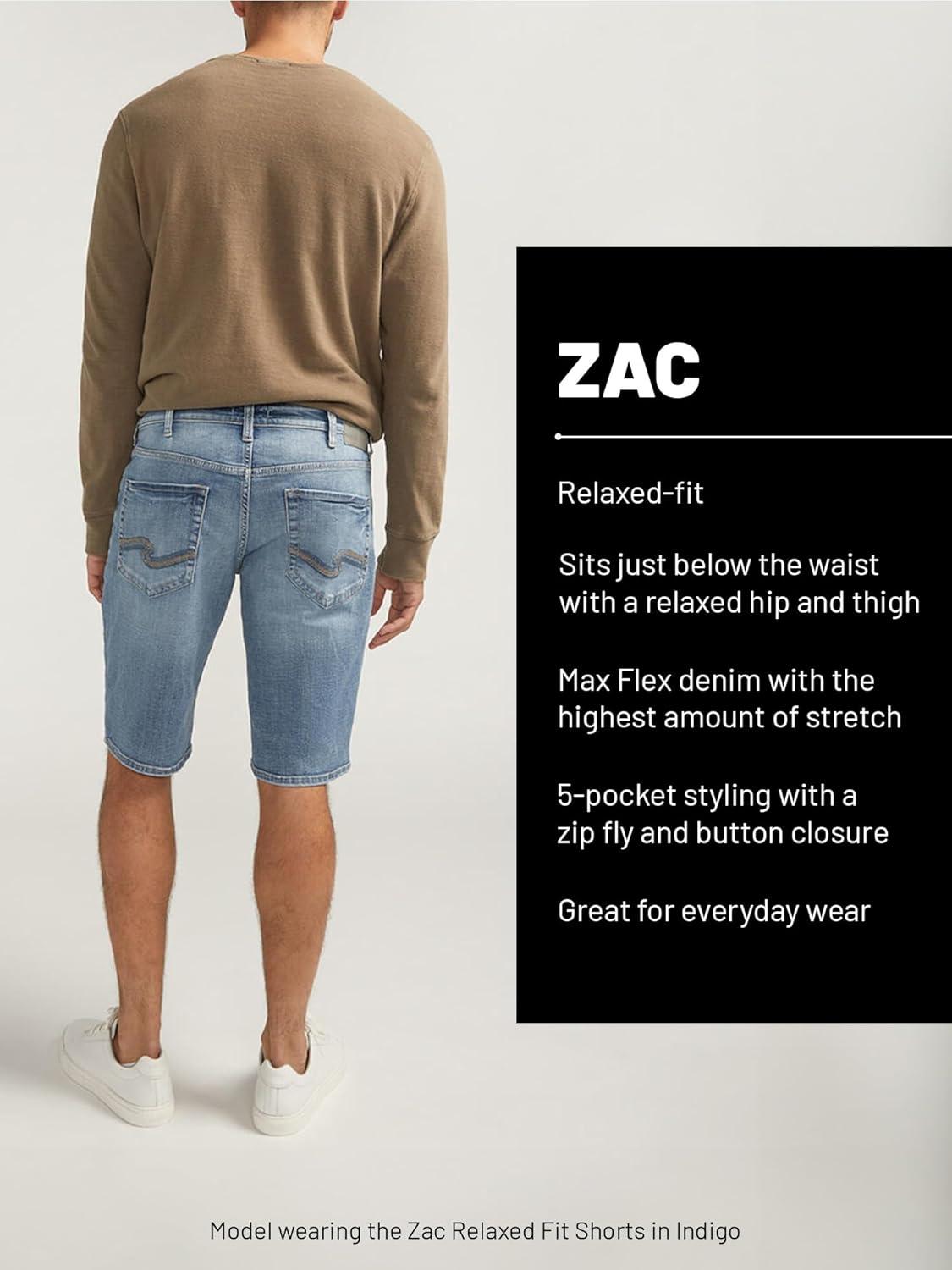 image:imageSilver Jeans Co Mens Zac Relaxed Fit Short 44W x 12L