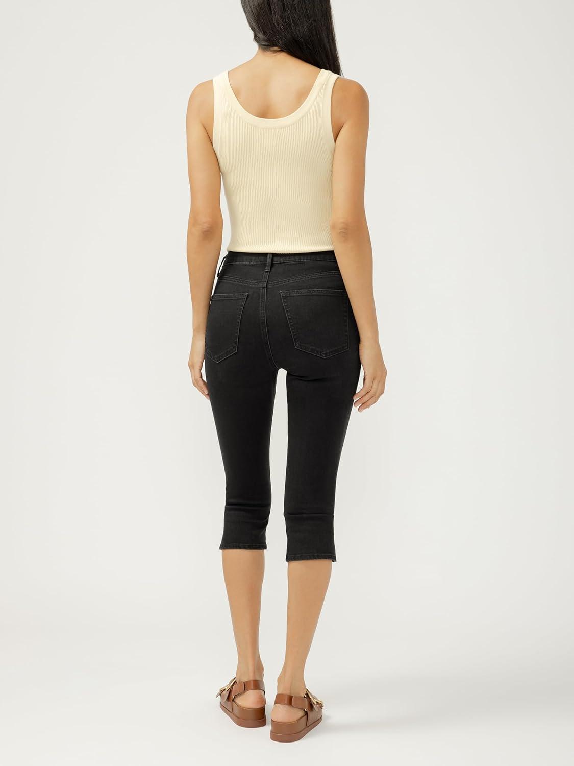 image:imageSilver Jeans Co Womens Isbister CapriBlack