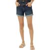 image:imageSilver Jeans Co Womens Boyfriend Mid Rise ShortDark Wash Cvs495