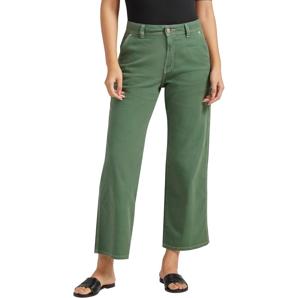 image:imageSilver Jeans Co Womens Relaxed Fit Straight Leg Carpenter PantLegacySpruce