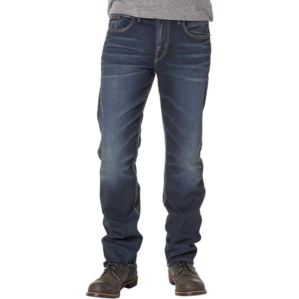 image:imageSilver Jeans Co Mens Grayson Classic Fit Straight Leg Jeans  LegacyDark Vintage Wash
