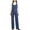 image:imageSilver Jeans Co Womens High Rise Wide Leg JumpsuitMed Wash Acs351