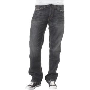 Silver Jeans Co. Mens Grayson Classic Fit Straight Leg Jeans – Legacy(Dark Wash Ljb494)
