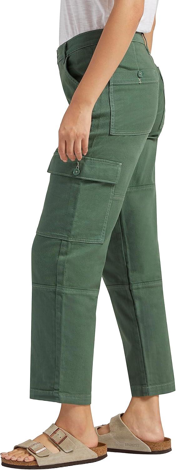 image:imageSilver Jeans Co Womens High Rise Relaxed Cargo Pant LegacySpruce