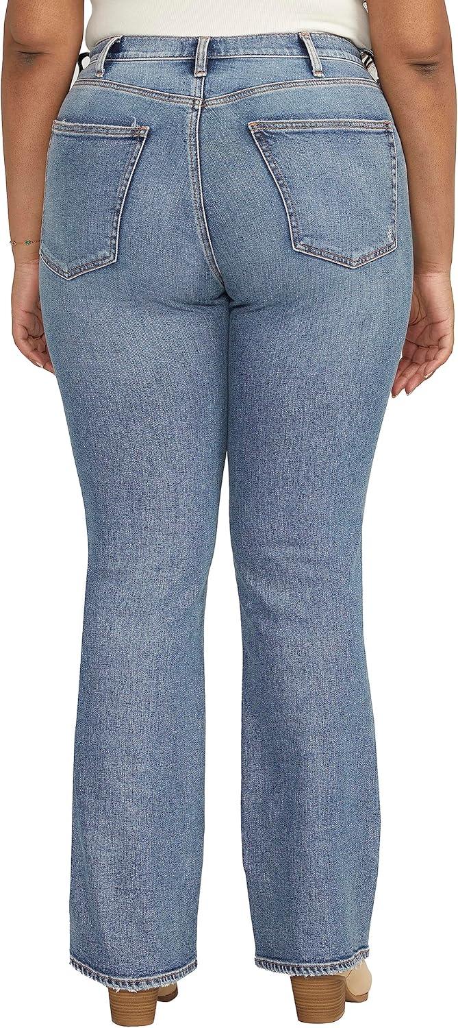 image:imageSilver Jeans Co Womens Plus Size 90s Vintage High Rise Bootcut Jeans LegacyMed Wash Soc293