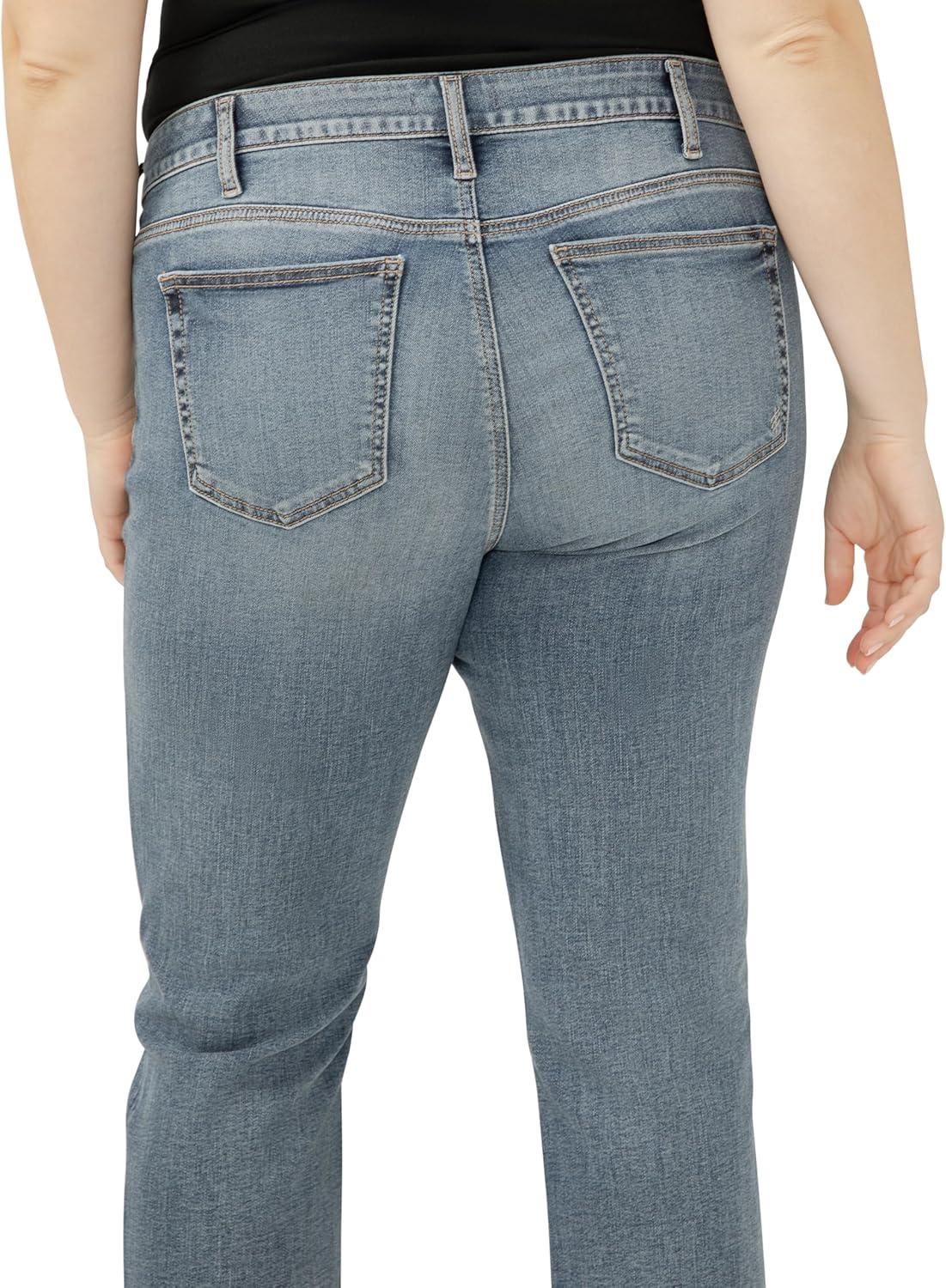 image:imageSilver Jeans Co Womens Plus Size Elyse Mid Rise CapriIndigo