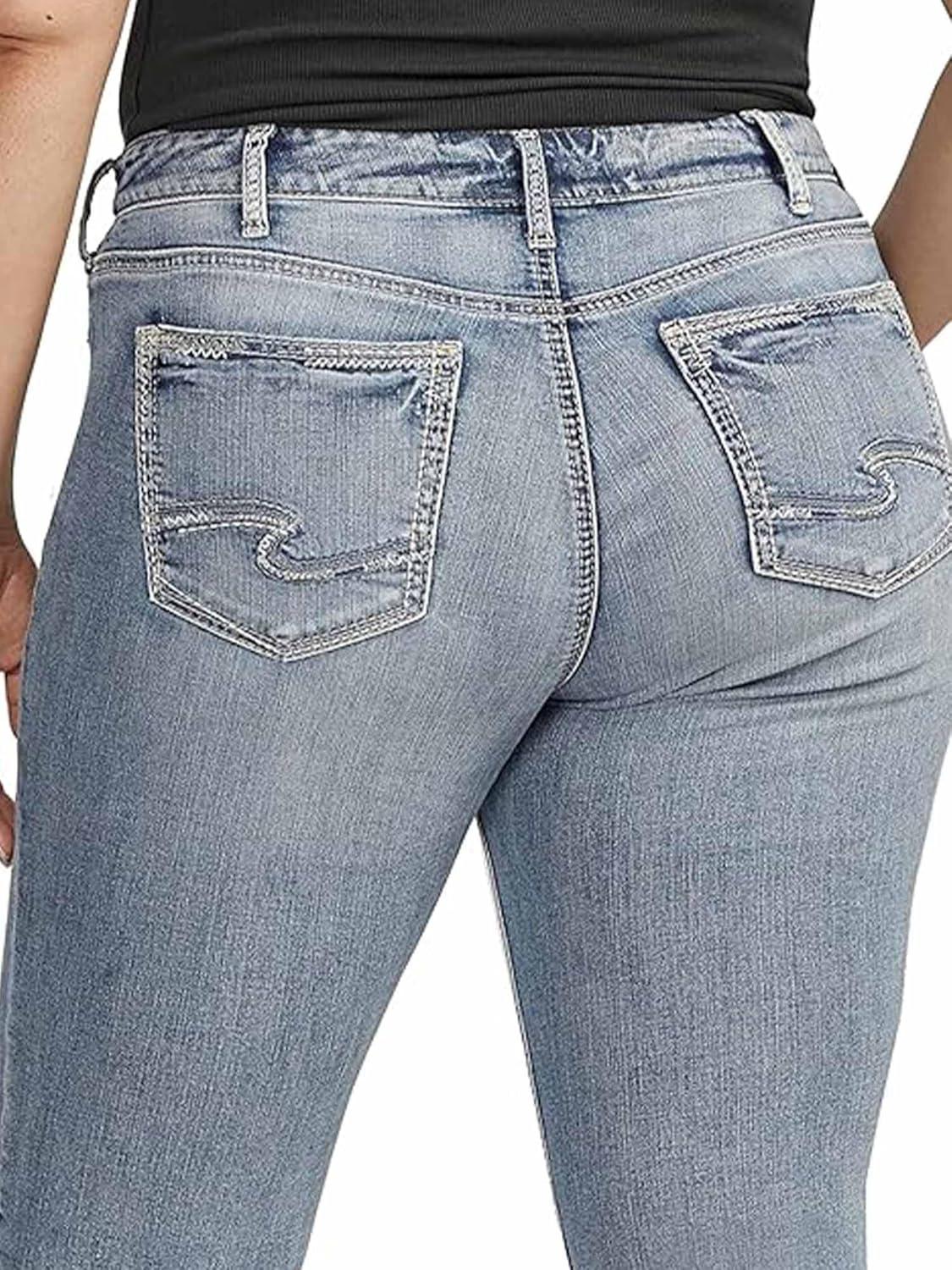image:imageSilver Jeans Co Womens Plus Size Suki Mid Rise Slim Bootcut JeansMed Wash Scv209