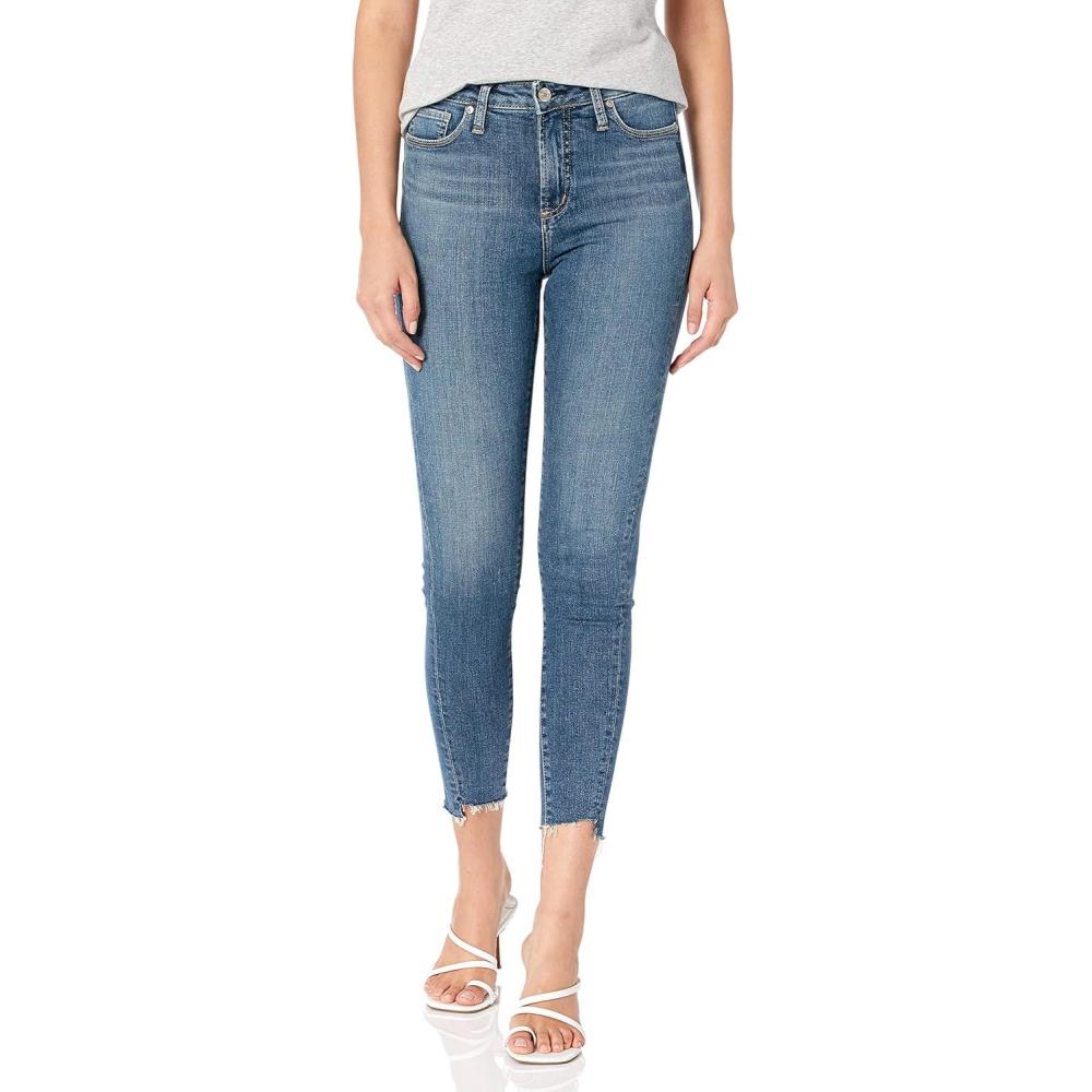 image:imageSilver Jeans Co Womens High Note High Rise Skinny Jeans LegacyMedium Released Hem