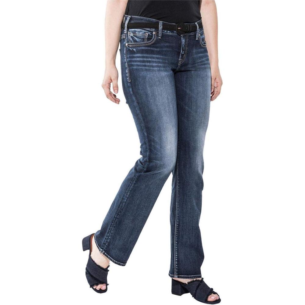 image:imageSilver Jeans Co Womens Plus Size Suki Mid Rise Slim Bootcut JeansDark Comfort Stretch