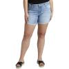 image:imageSilver Jeans Womens PlusSize Plus Size Sam Boyfriendfit MidRise Light Wash ShortLight Wash Eaf172