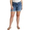 image:imageSilver Jeans Womens PlusSize Plus Size Sam Boyfriendfit MidRise Light Wash ShortMed Wash Eaf242