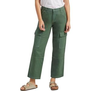 Silver Jeans Co. Women’s High Rise Relaxed Cargo Pant – Legacy(Spruce)
