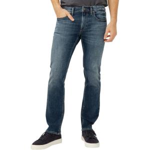 Silver Jeans Co. Men’s Allan Slim Fit Straight Leg Jeans(Dark Wash Sdk361)