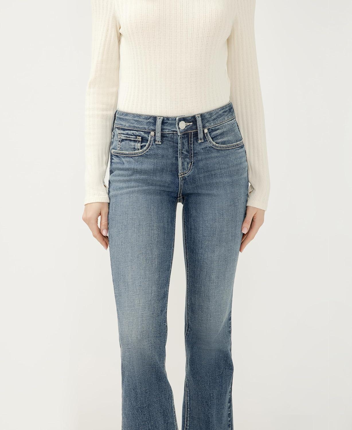 image:imageSilver Jeans Co Womens Suki Mid Rise Curvy Fit Bootcut JeansKennedy