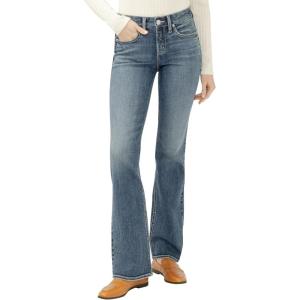 Silver Jeans Co. Women’s Suki Mid Rise Curvy Fit Bootcut Jeans(Kennedy)