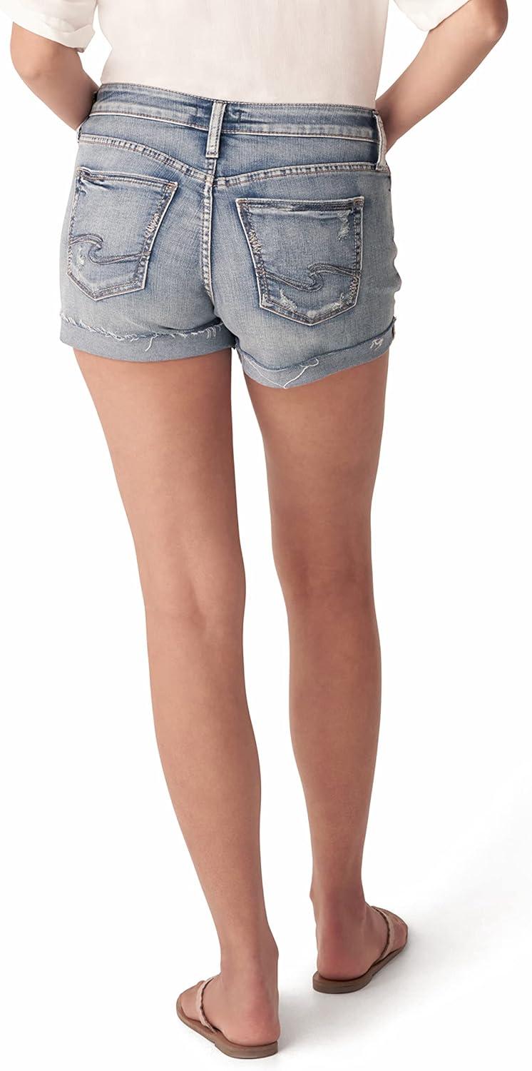 image:imageSilver Jeans Co Womens Boyfriend Mid Rise ShortLegacy