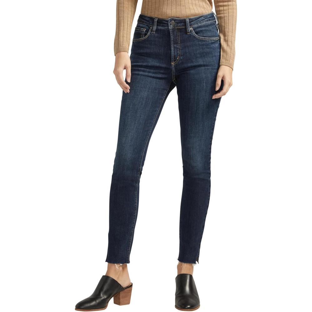 image:imageSilver Jeans Co Womens Most Wanted Mid Rise Skinny Leg JeansDark Wash Sia422