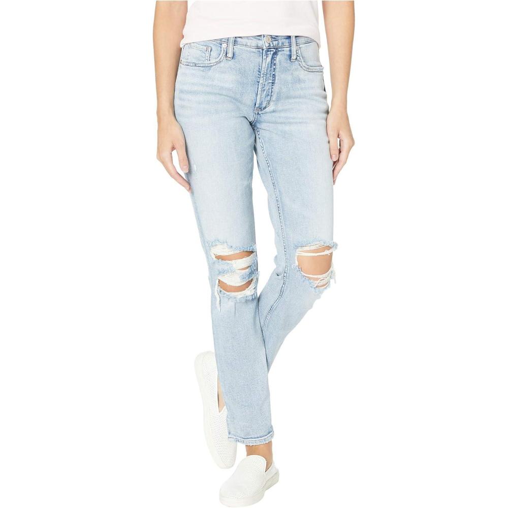 image:imageSilver Jeans Co Womens Not Your Boyfriends Mid Rise Slim Leg Jeans