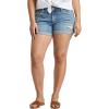 image:imageSilver Jeans Co Womens Plus Size Boyfriend Mid Rise Short  LegacyMedium Low Stretch