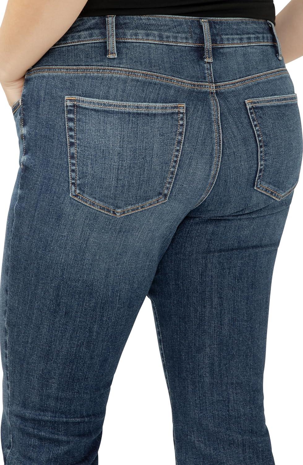 image:imageSilver Jeans Co Womens Plus Size Suki Mid Rise Curvy Fit Kick Flare Leg JeansIndigo