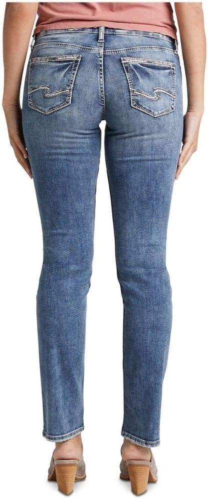 image:imageSilver Jeans Co Womens Suki Mid Rise Curvy Fit Skinny JeansMediumlight Indigo Wash