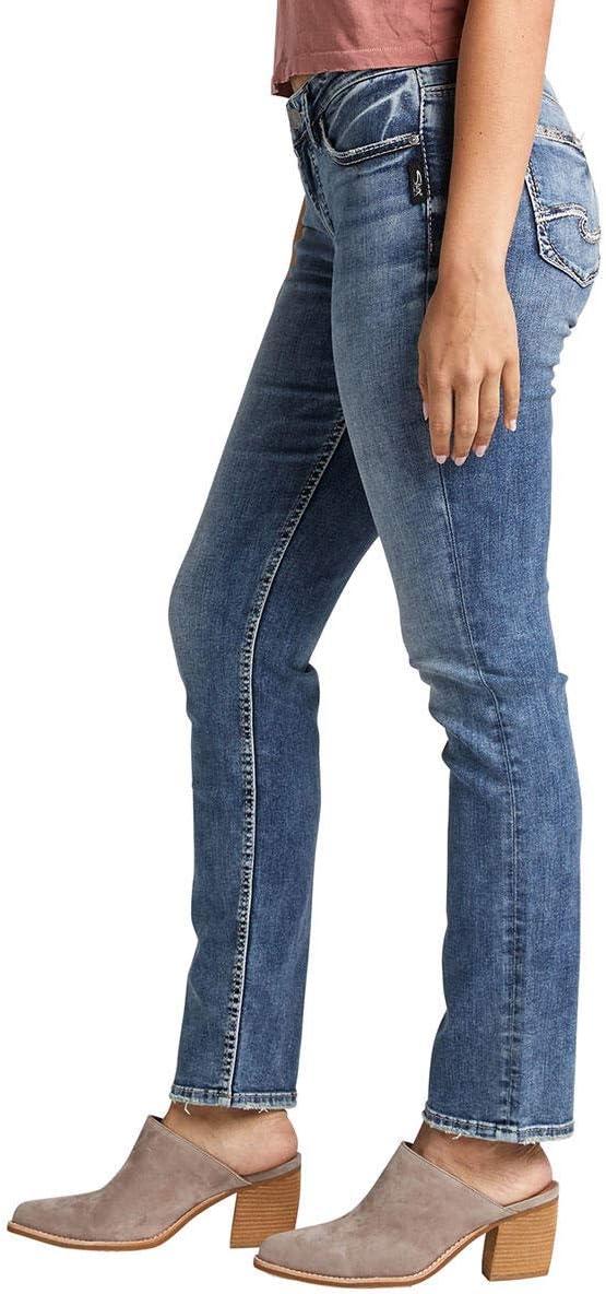 image:imageSilver Jeans Co Womens Suki Mid Rise Curvy Fit Skinny JeansMediumlight Indigo Wash